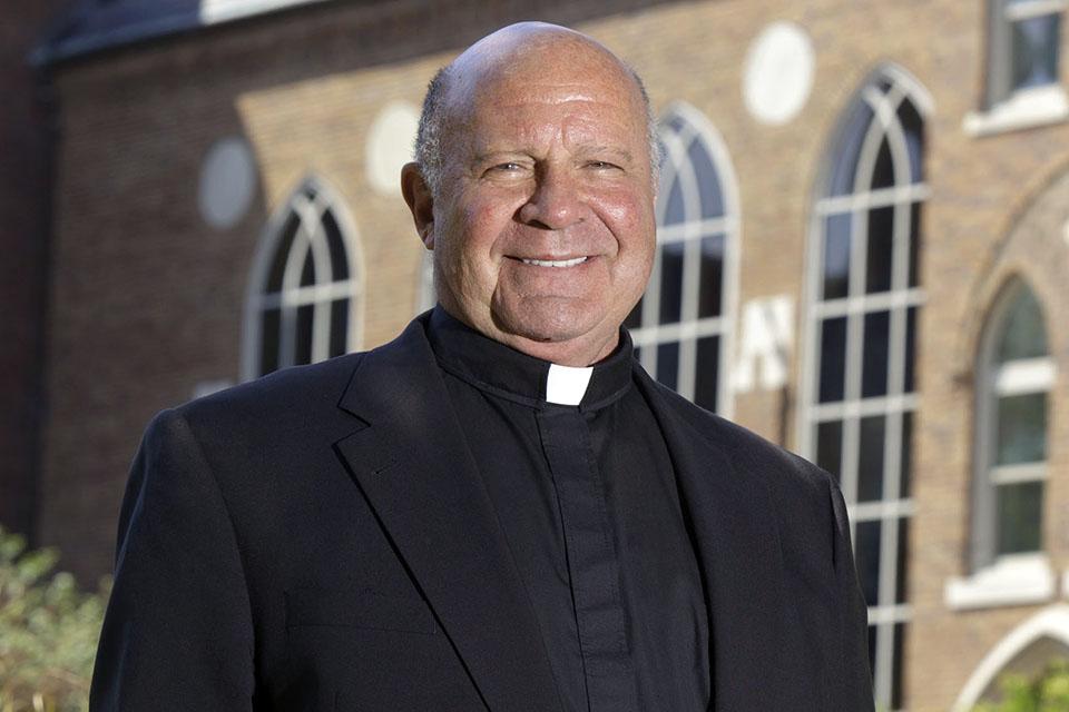 A headshot of Father Lawrence Biondi, S.J.